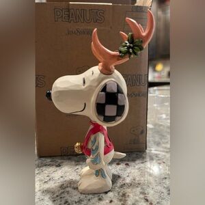 Jim Shore (2022) NIB #6010327 “Snoopy Mini Reindeer”